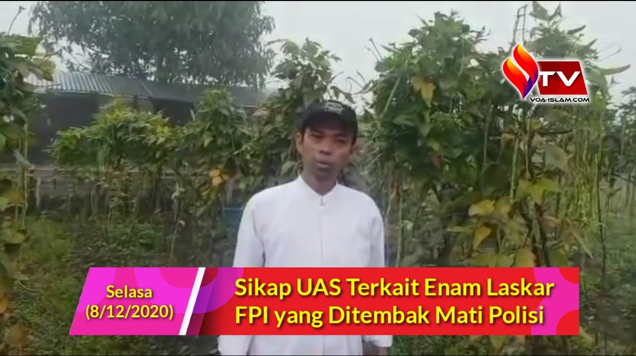 [VIDEO] UAS Dorong Komnas HAM Usut Kasus Penembakan Laskar FPI